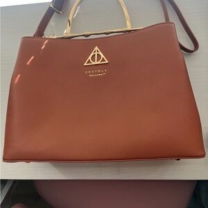 Loungefly Harry Potter Cognac Wand Handbag